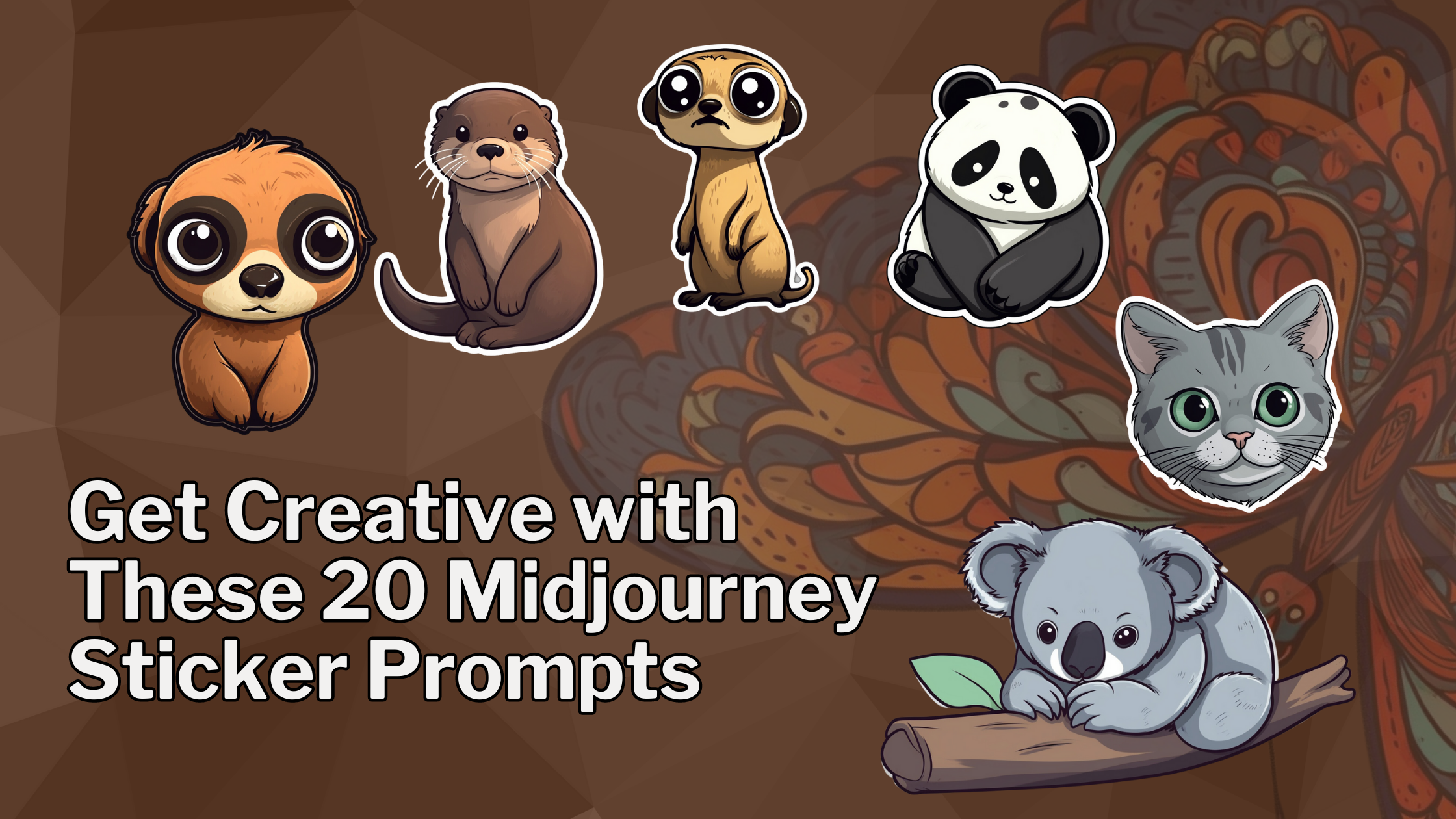 BTS Sticker Set Midjourney Prompt 