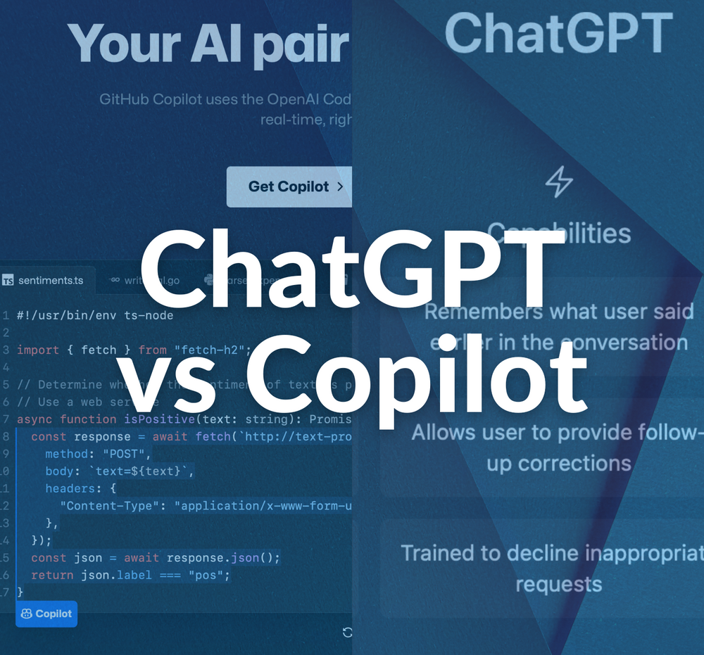 GitHub Copilot Vs ChatGPT: The Battle Of AI Writing Tools