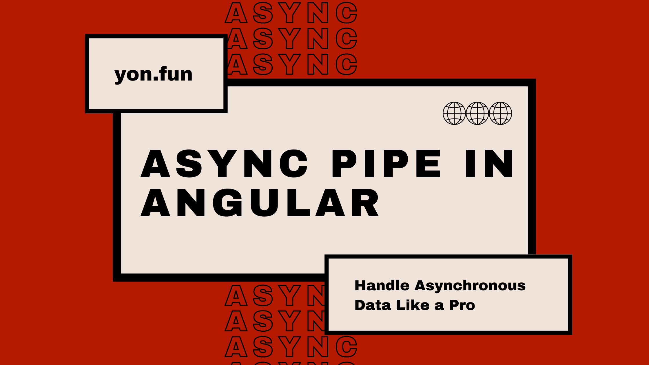 Async pipe in Angular