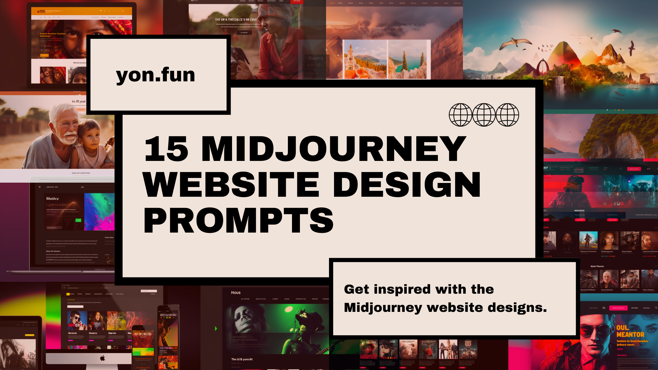 15+ Midjourney Website Design Prompts