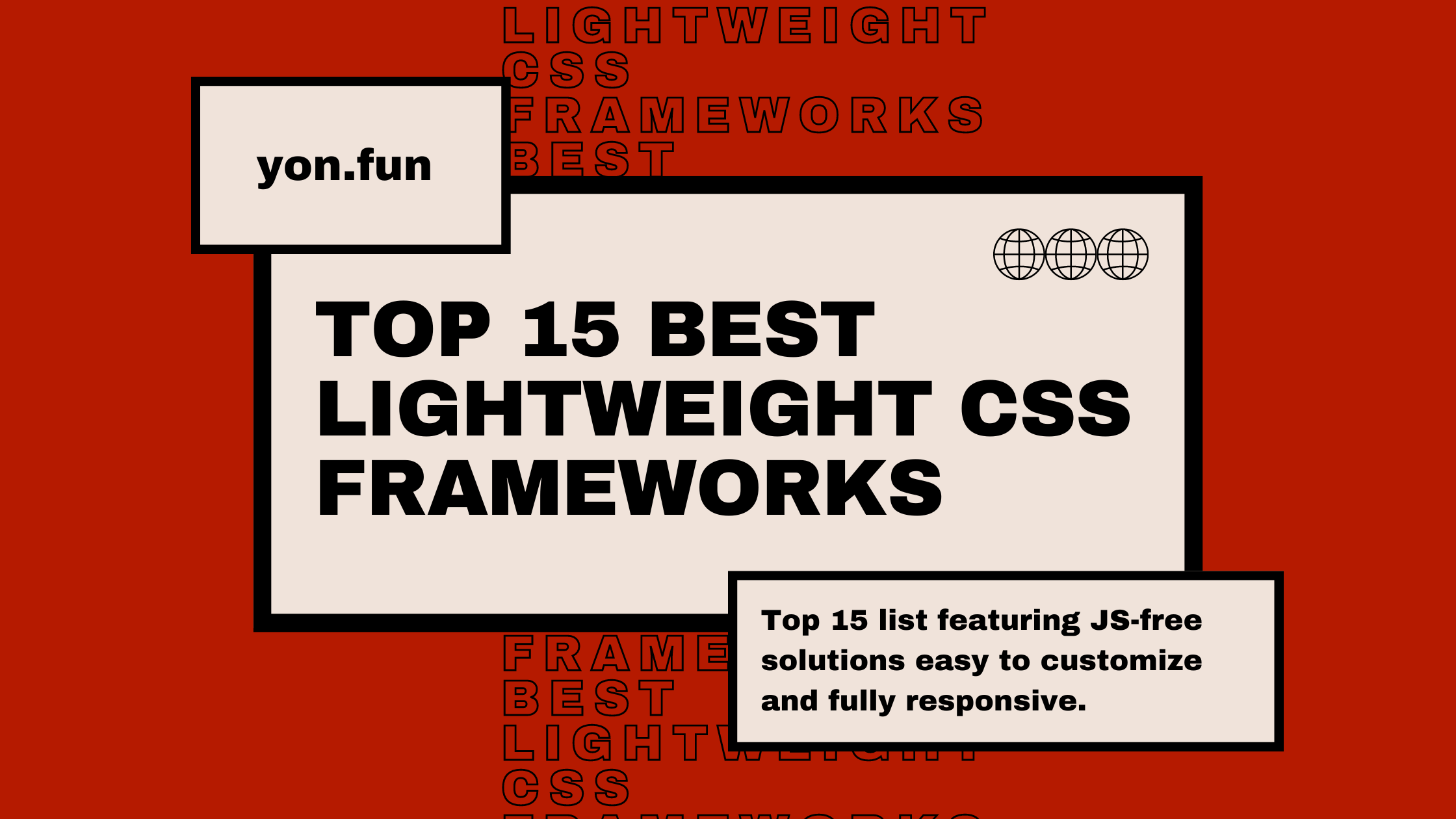 Top 15 Best Lightweight CSS Frameworks with No JS