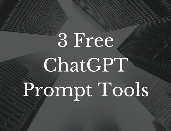 Free ChatGPT Prompt Tools