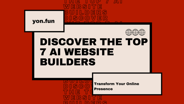 Discover the Top 7 AI Website Builders for Beginners