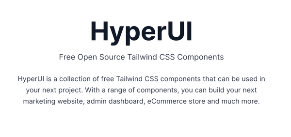 7 Best Free No-JS Tailwind CSS Component Libraries